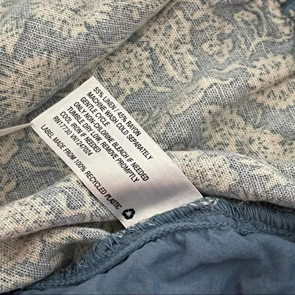 Universal Thread Floral Linen Rayon Blend Shorts Pockets Tropical Boho Size XL - Picture 5 of 9